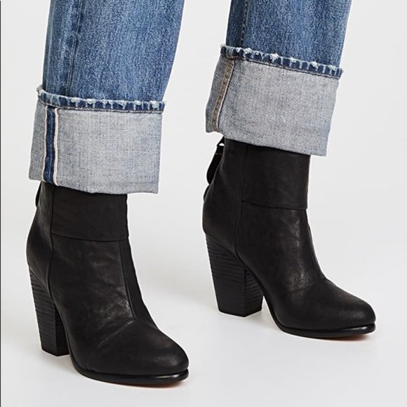 rag & bone Shoes - RAG & BONE Classic Newbury Booties Boots 6/36